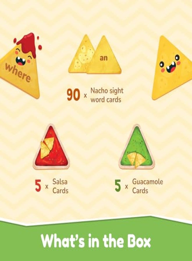 Bloomingo Learning Kit : Sight Words with Nachos- Learn words with nachos, Boosts Early Literacy & confidence With Fun Word Challenges - Educational Birthday Gift for Boys and Girls Ages 3, 4, 5, 6, 7 - Image 3